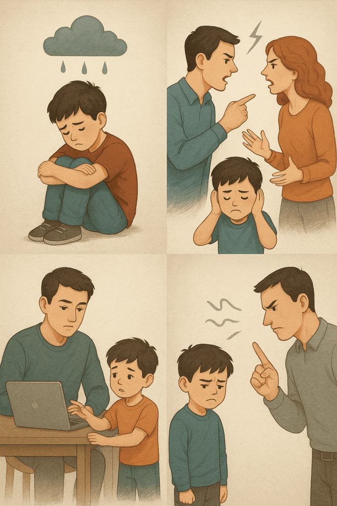 اسباب الاضطرابات السلوكية والانفعالية - المرشد